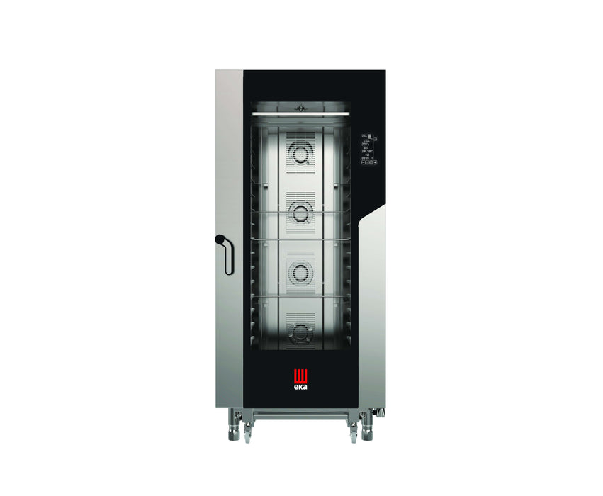 Horno eléctrico pastelería/panadería 16 bandejas 60x40 EKA Millenial Black Mask MKF1664BM