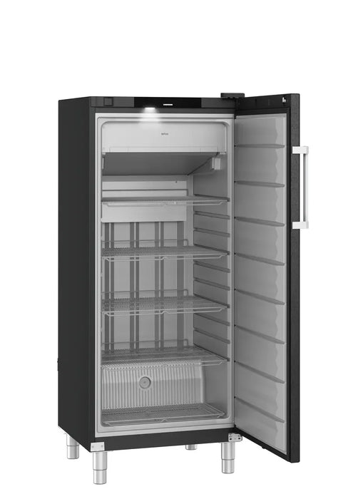 LIEBHERR Congelador vertical color negro NoFrost con 4 estantes 500 litros FFFBvg 5501