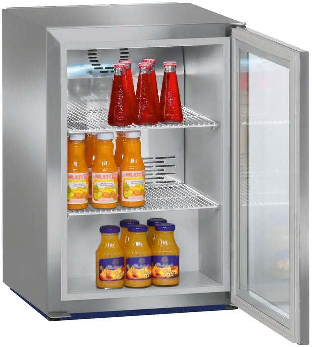LIEBHERR Expositor Refrigerado Inox sobre mostrador con enfriamiento por circulación de aire 44 Litros FKv 503