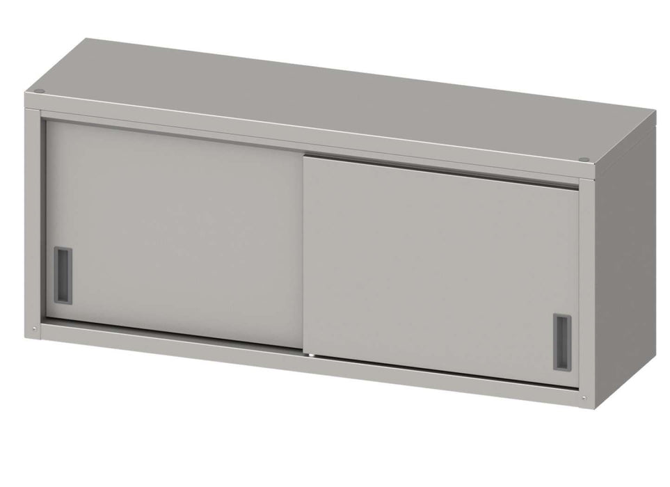 Armario de pared acero inoxidable AISI 201 con puertas correderas 1400x400x600 mm AP144 Línea Varsovia (951724140)
