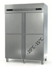 Armario refrigerado y congelador 4 puertas 1400 litros CORECO AGM-1004