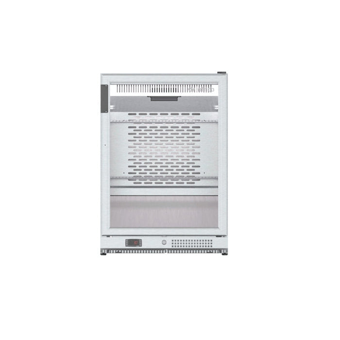 INFRICO Botellero expositor refrigerado inoxidable alto 92 cm ERV-II