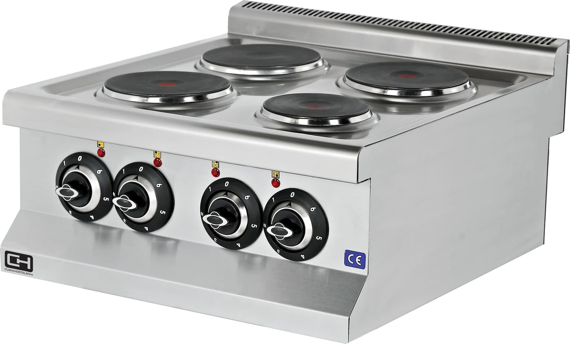 Cocina eléctrica sobremesa 4 zonas 60x60 EMP6KE020