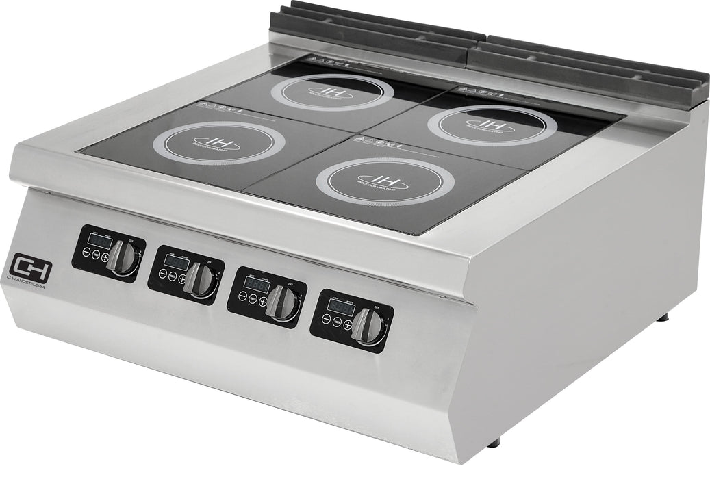 Cocina inducción sobremesa 4 zonas 800x900x300h mm EMPPLS9IND020