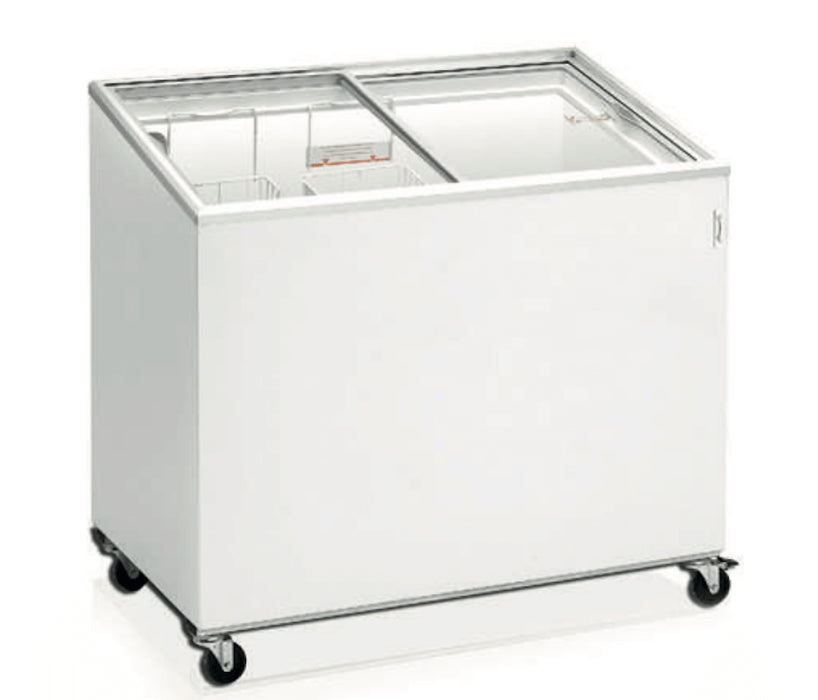 Congelador tapa cristal inclinada Masquefrío SMK