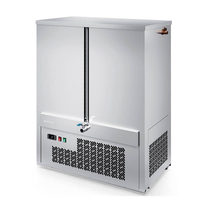 Enfriador de agua industrial vertical inoxidable 180 litros INFRICO TA180II