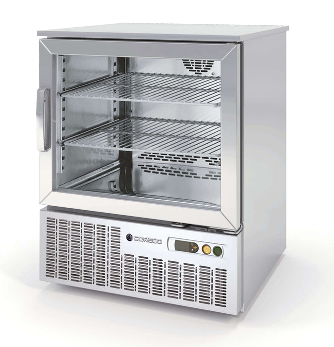 Escarchador de copas puerta cristal 125 litros CORECO ECE-140