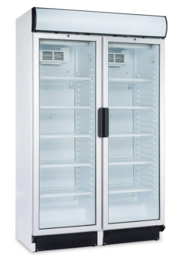 Expositor botellero refrigerado 2 puertas batientes 800 litros Masquefrío TG 748