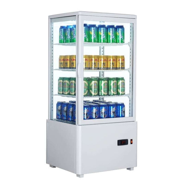 Expositor botellero refrigerado 4 caras cristal XC78L-B