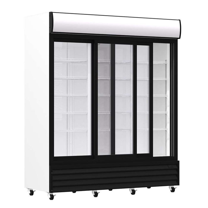 Expositor refrigerado 3 puertas corredera 1600 litros CST1600S