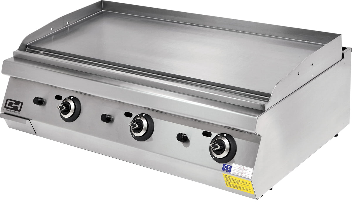 Frytops a gas sobremesa cromo duro 1200x730x300h mm EMPPLS7IG030K