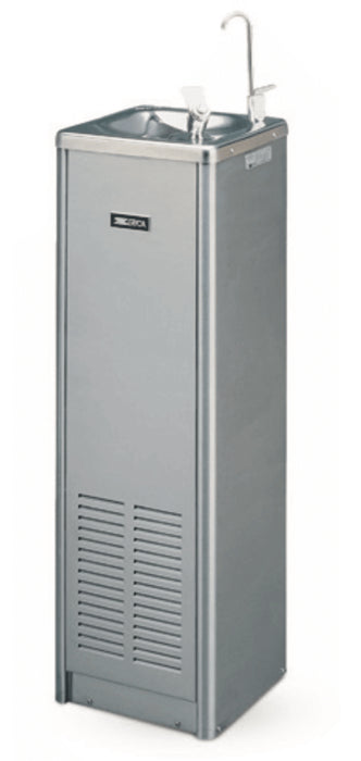 Fuente de agua fría acero inoxidable con grifo llena botellas Zerica Refrizer 2PLL Inox
