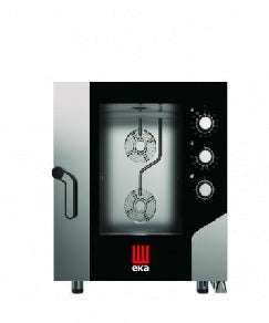 Horno eléctrico 7 bandejas GN1/1 vapor directo EKA MKF711S
