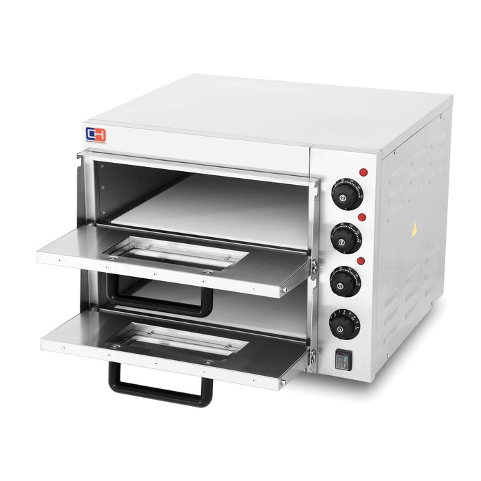Horno eléctrico compacto de pizza para 2 pizzas 40 cm EP-2ST