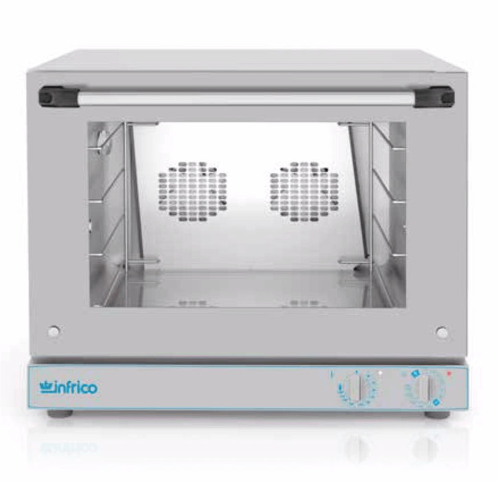 Horno eléctrico panadería 4 bandejas INFRICO HE424