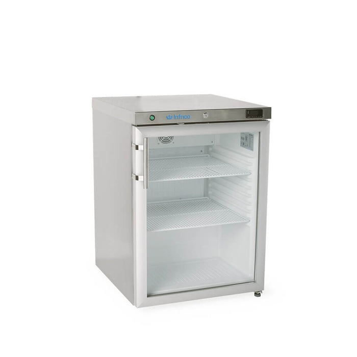 Mini expositor refrigerado vertical alto 84 cm INFRICO RV200IGD