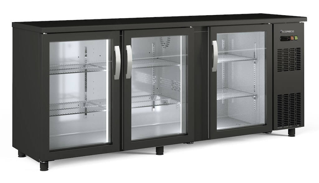 Mostrador botellero refrigerado CORECO SBE