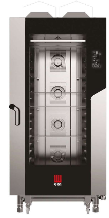 Horno a gas pastelería/panadería 16 bandejas 60x40 EKA Millenial Black Mask MKF1664GBM