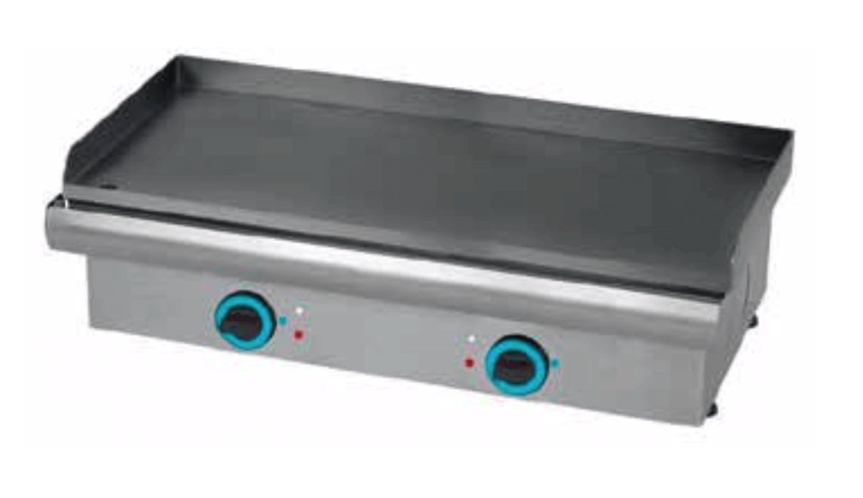 Plancha eléctrica acero laminado ancho 80 cm INFRICO PE80NS