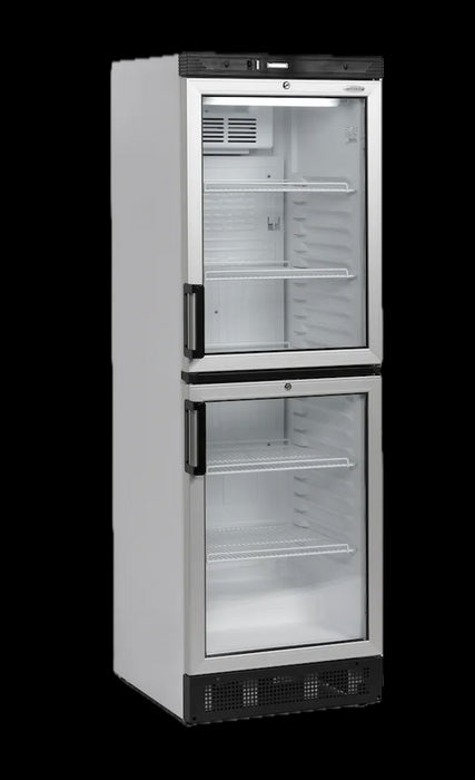 TEFCOLD Expositor botellero refrigerado 2 puertas 400 litros FS2380