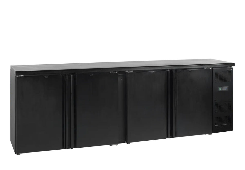TEFCOLD Refrigerador backbar 4 puertas ancho 254 cm CBC410