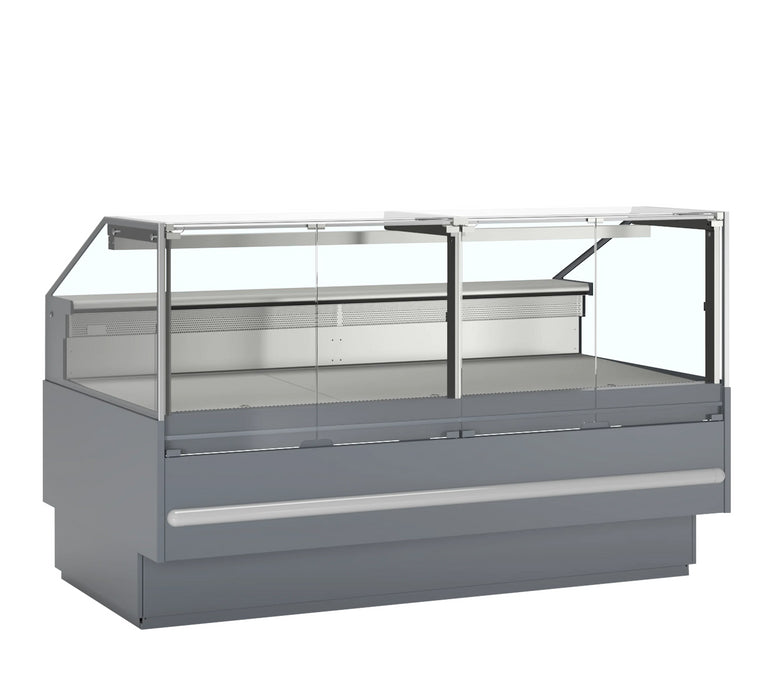 TEFCOLD Vitrina expositora refrigerada con reserva ancho 190 cm SOCB18782A