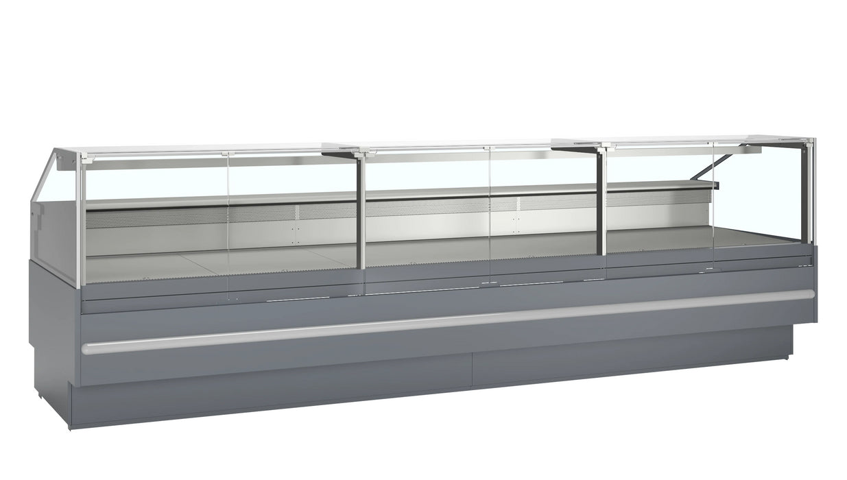 TEFCOLD Vitrina expositora refrigerada con reserva ancho 376 cm SOCB37582A