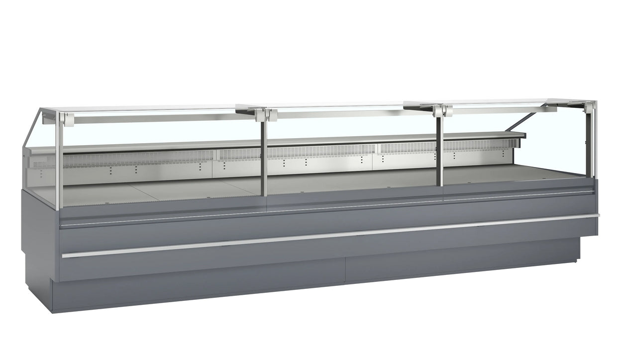 TEFCOLD Vitrina expositora refrigerada con reserva ancho 380 cm SOCA37590A