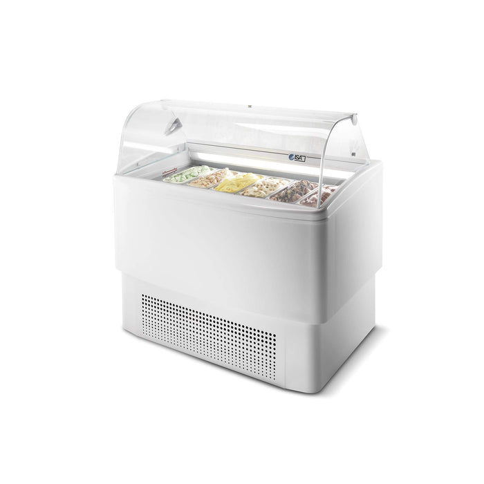 Vitrina de helados frío ventilado ISA Fiji