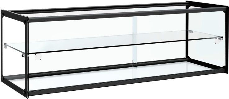 Vitrina expositora neutra 2 pisos sin base ancho 92 XCZ-71L
