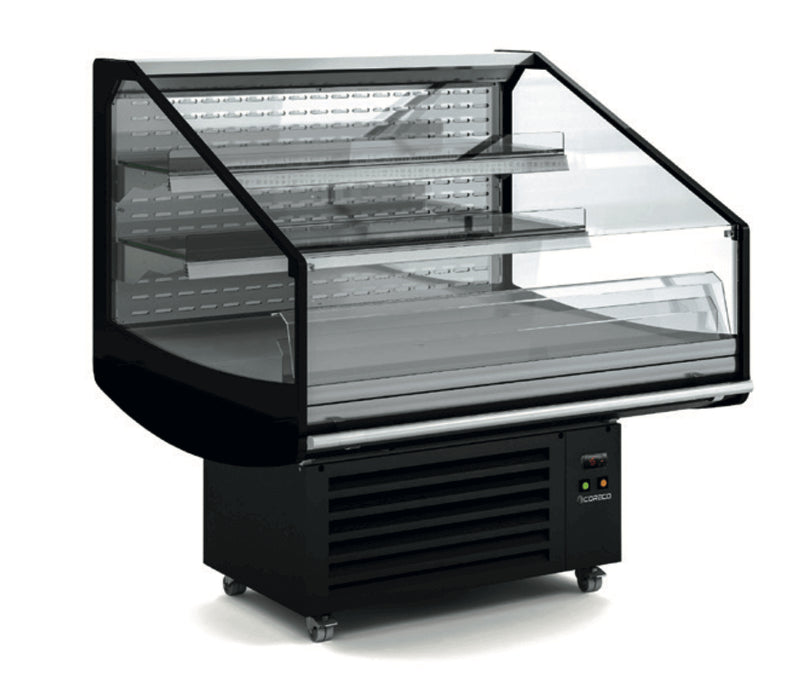 Isla expositora refrigerada 2 estantes CORECO CVIS-9-125-2E