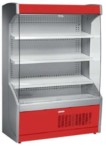 Vitrina mural refrigerado sin puertas ancho 102 MPL100-R