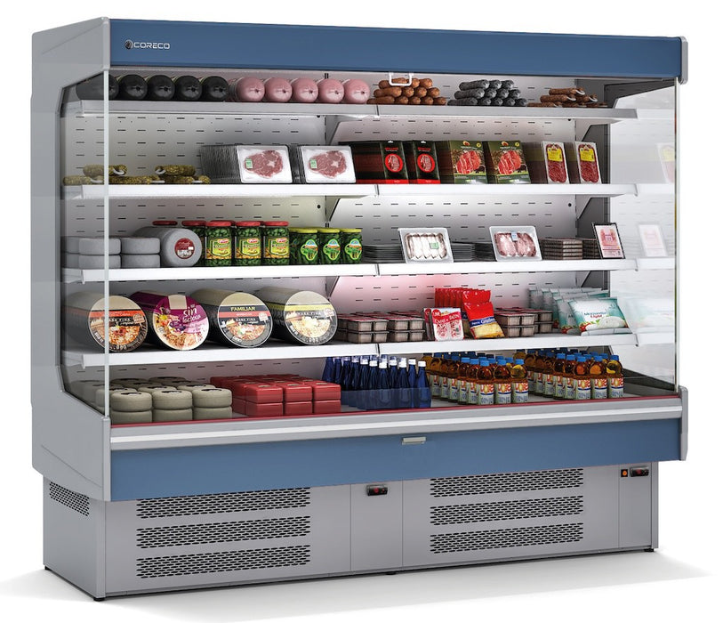 Vitrina mural refrigerado sin puertas fondo 80 CORECO CDS1-M