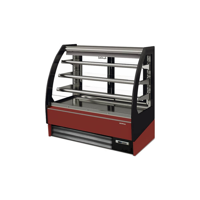 Vitrina expositora refrigerada doble servicio INFRICO VBR-DS Ambar