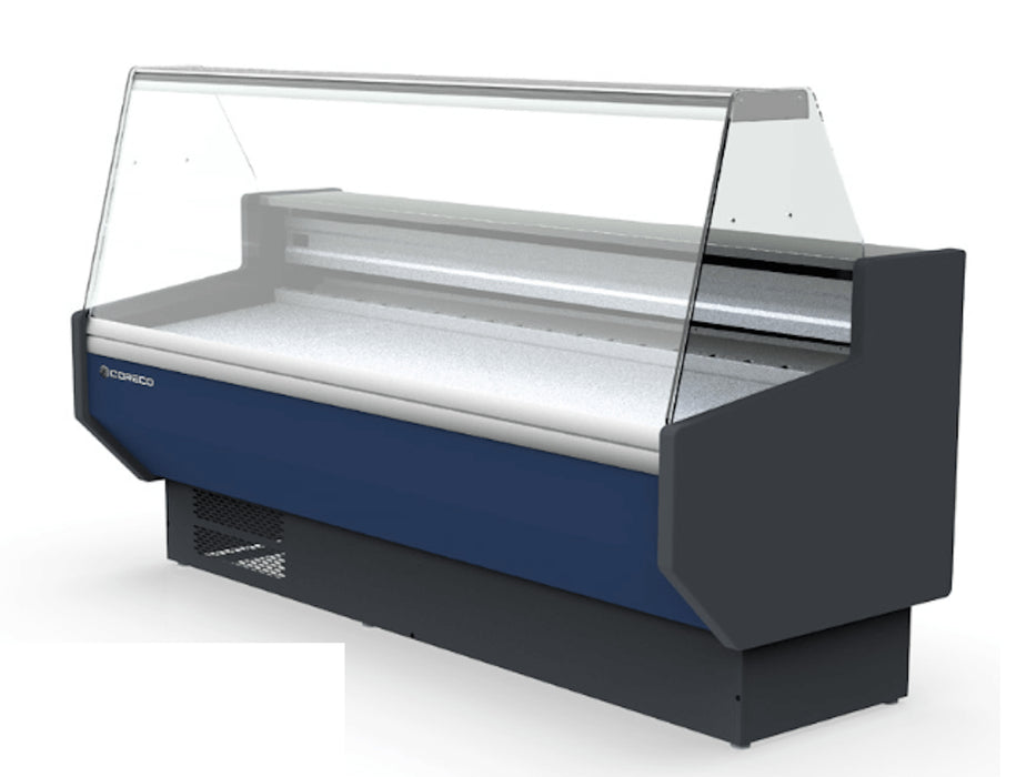 Vitrina refrigerada estática con reserva fondo 80 CORECO S-Line CVED-8-R
