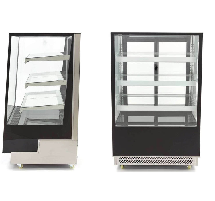 Vitrina refrigerada ventilada con 3 estantes ancho 120 XC500L