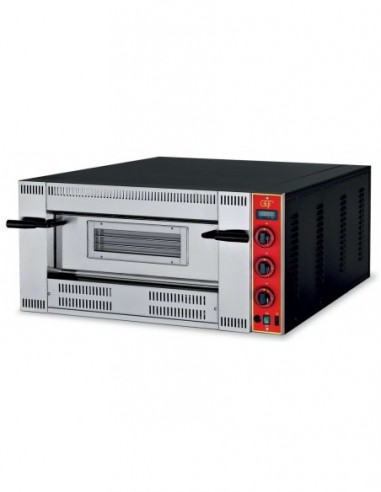 Horno Pizza a Gas capacidad 9 pizzas diámetro 30 cm G9 línea TREVISO