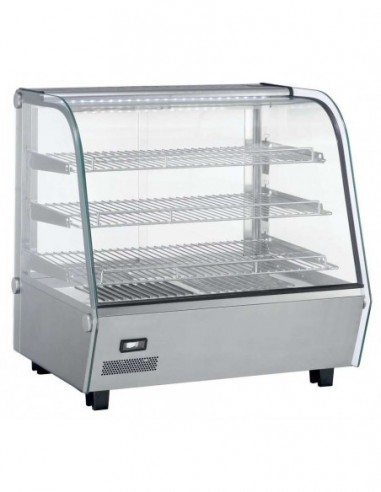 Vitrina caliente sobremostrador 120 litros XCR-120L