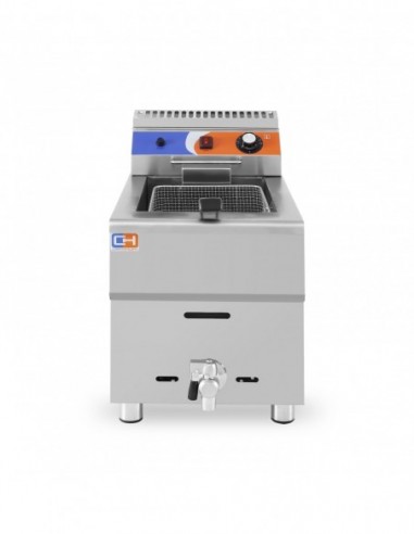 Freidora a gas Propano de 18 litros de 340x630x645h mm PEKÍN GF-181