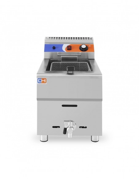 Freidora a gas Propano de 18 litros de 340x630x645h mm PEKÍN GF-181