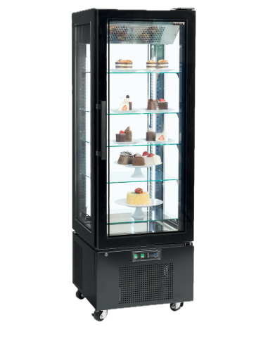 TEFCOLD Expositor refrigerado 4 caras cristal 400 litros UPD400-C