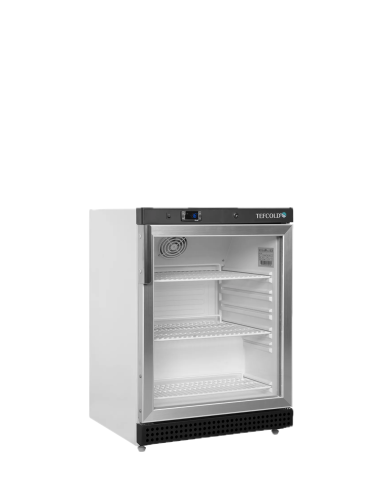 TEFCOLD Expositor refrigerado de sobremesa blanco 200 litros UR200G