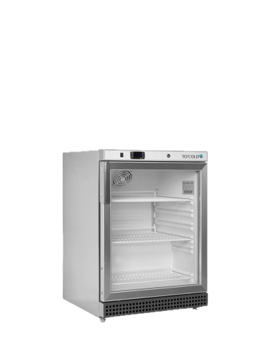 TEFCOLD Expositor refrigerado sobremesa inoxidable 200 litros UR200SG