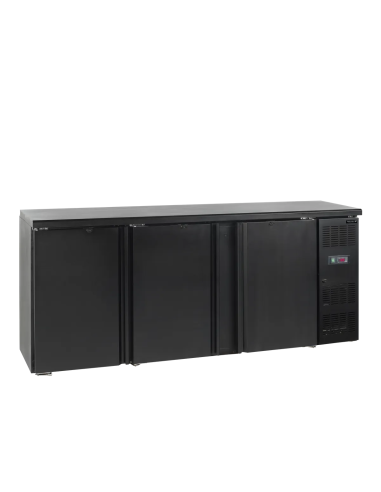 TEFCOLD Refrigerador backbar 3 puertas ancho 200 cm CBC310