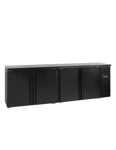 TEFCOLD Refrigerador backbar 4 puertas ancho 216 cm CBC410