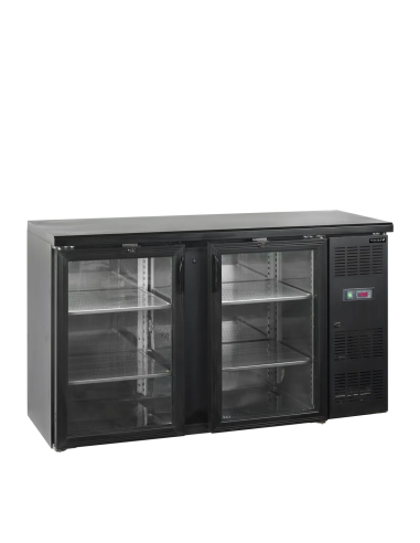 TEFCOLD Refrigerador backbar 2 puertas cristal ancho 146 cm CBC210G