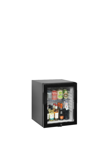 TEFCOLD Minibar refrigerado puerta cristal 27 litros TM35GC