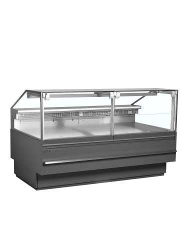 TEFCOLD Vitrina expositora refrigerada con reserva ancho 192 cm SOCA18790A