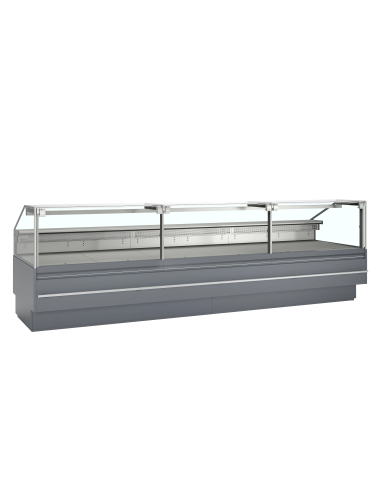 TEFCOLD Vitrina expositora refrigerada con reserva ancho 380 cm SOCA37590A