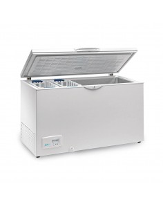 Congelador horizontal 400 litros tapa ciega abatible HC 460 INOX